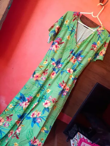 Macacão longo feminino bazar M/G