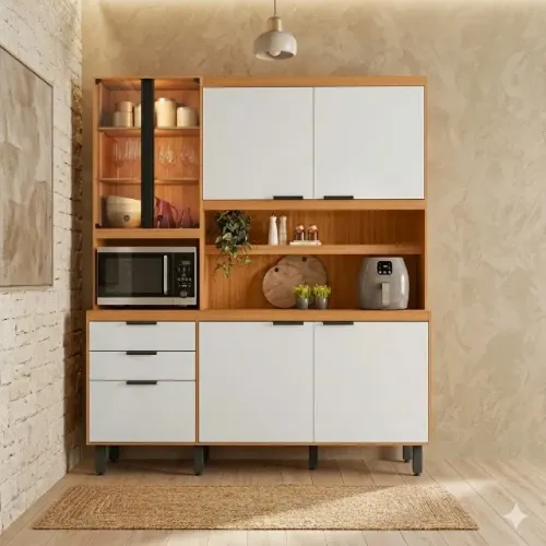 Armário de Cozinha Murano Novo! - Produto em estoque