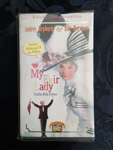 Filme VHS Minha bela dama my Fair lady edição comemorativa VHS