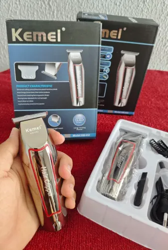 Máquina Profissional Kemei Novo