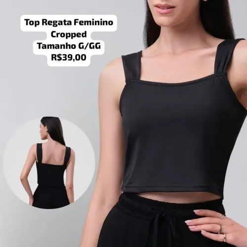 Cropped feminino linha Premium