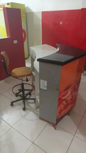Balcão de recepção