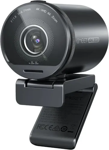 Webcam EMEET SmartCam S800 4K, Sensor Sony 1/2. Foco automático duplo. 1080P 60FPS