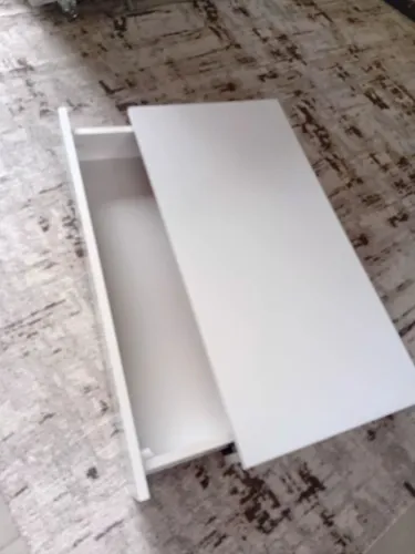 Penteadeira suspensa multifuncional com corrediça e gaveta , 60 cm X 30 cm 'X 13 alt