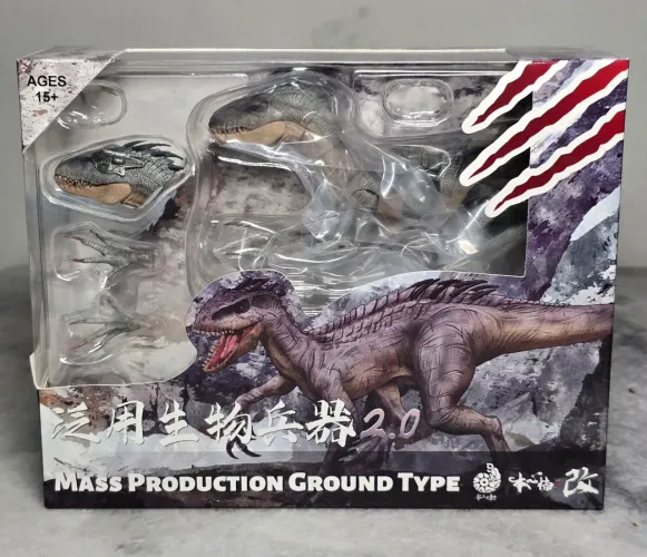 Jurassic world Indoraptor nanmu branco lacrado Hammond collection