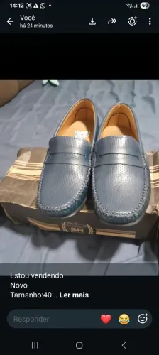 Sapatos Masculino Novo