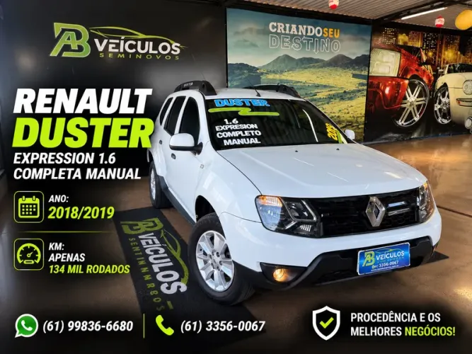 Renault Duster Expression 1.6 Hi-flex 16V Mec. 2019