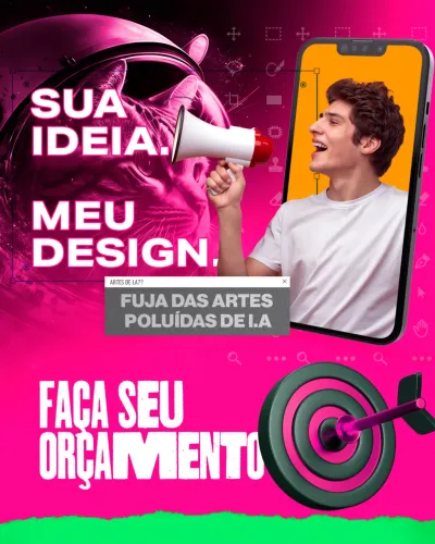 Designer Gráfico | Artes para seu negócio