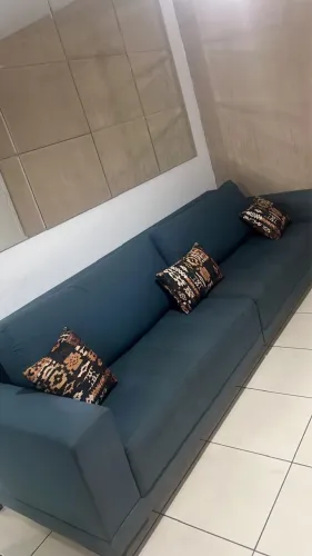 VENDO SOFÁ AZUL