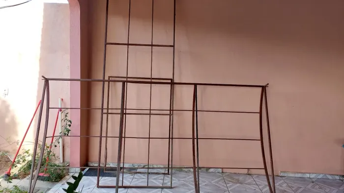 Estrtura de ferro para toldo