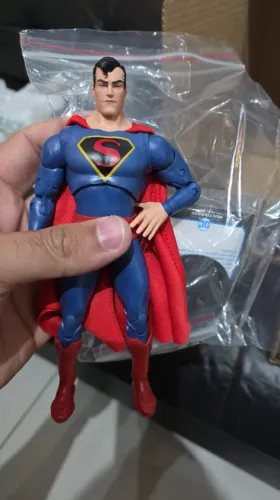 Boneco Superman Mcfarlane Superman 1940 completo sem caixa