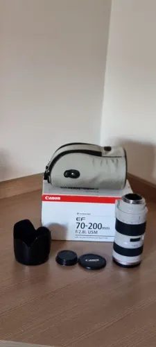 Vendo Lente Canon EF 70 200 F 2:8 L USM ou troco por lente Canon RF 70 200