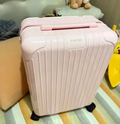 Mala Rimowa de bordo em policarbonato rosa bailarina