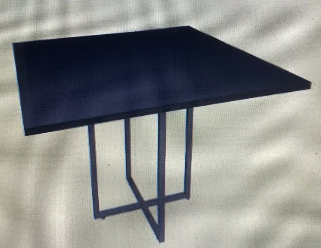 Mesa de jantar quadrada com cadeiras 4 lugares
