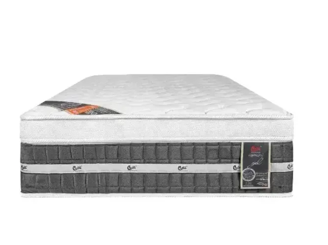 COLCHÃO CASTOR PREMIUM GEL - QUEEN SIZE | 158X198X32cm - Select Colchões.