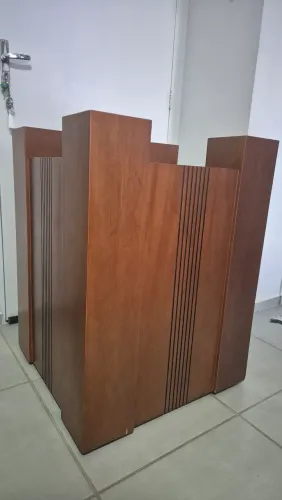 Base para mesa madeira