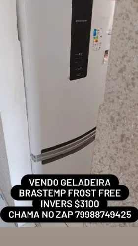 Geladeira Brastemp invers 440 litros