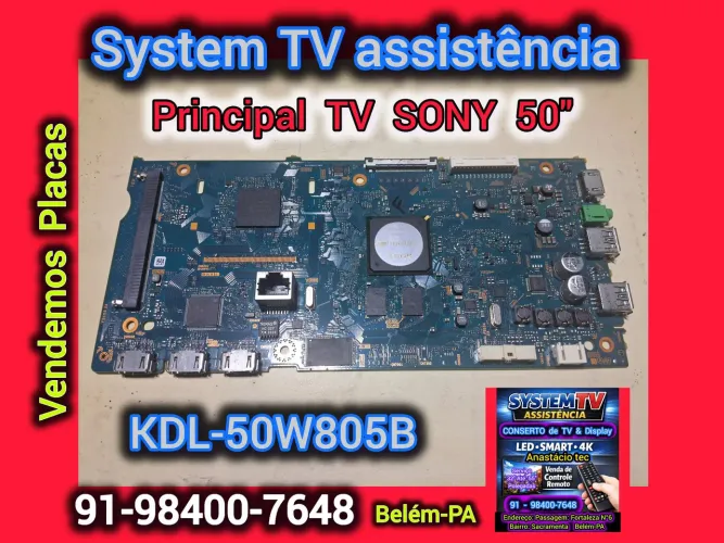 Principal Tv Sony KDL-50W805B