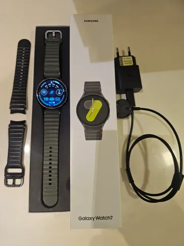 Samsung Galaxy Watch 7 44mm com caixa e Nota Fiscal em meu nome