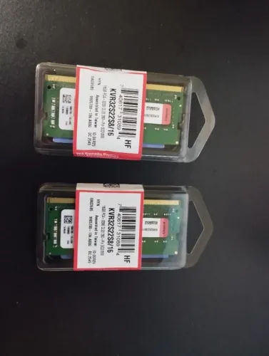 2 MEMÓRIAS RAM 16GB DDR4 NOTEBOOK NOVAS!!!