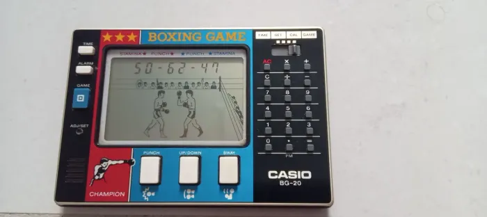 Mini Game Casio BG 20 - Raro!!!