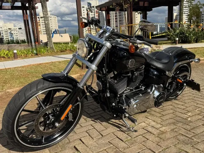 MOTO HARLEY DAVIDSON BREAKOUT 2016, SUPER NOVA, SEM DETALHES, BAIXA QUILOMETAGEM 