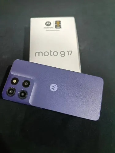 Moto g17 256gb  semi novo completo 