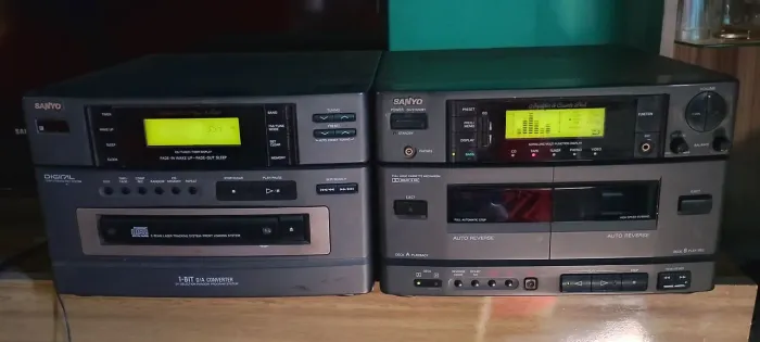 Aparelho de som sanyo. vintage