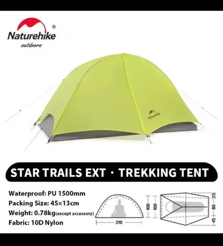 Barraca NatureHike Star Trail 1 EXT