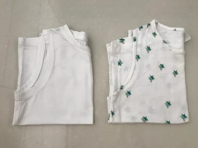 Kit 2 camisetas zara kids menino