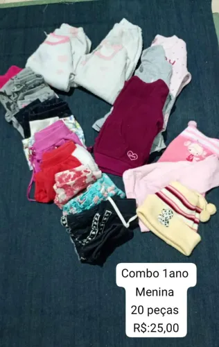 Combo roupa infantil - 0 à 10 anos