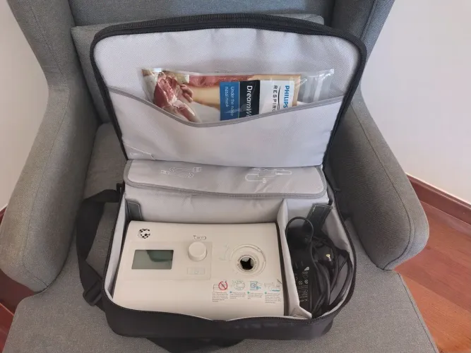 CPAP Wi-Fi automático GASLIVE + máscara + case