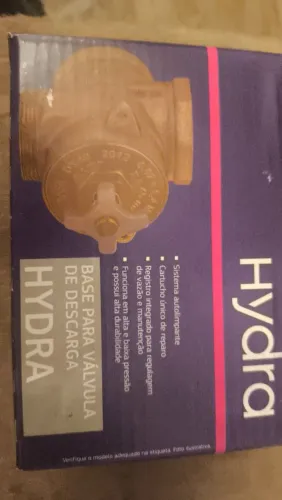 Base Válvula descarga Hidra