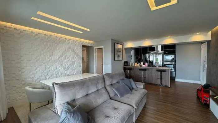 Apartamento para locação de 91 m², com 2 suítes, totalmente mobiliado | SBC, Centro