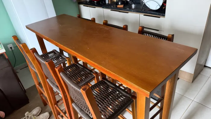 Mesa bancada
