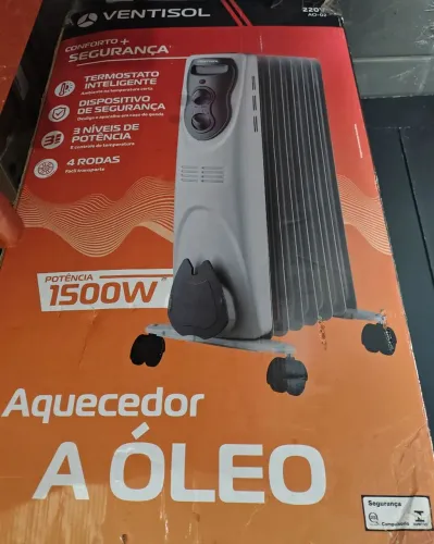 Vendo aquecedor a óleo