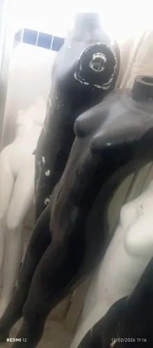 Manequins masculino e feminino