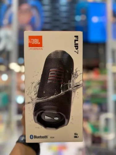 CAIXA DE SOM JBL FLIP 7 ORIGINAL - POTÊNCIA E QUALIDADE JBL