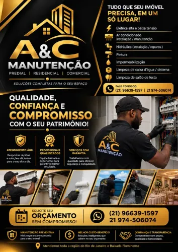 A&C manutenção Predial, comercial e refrigeração