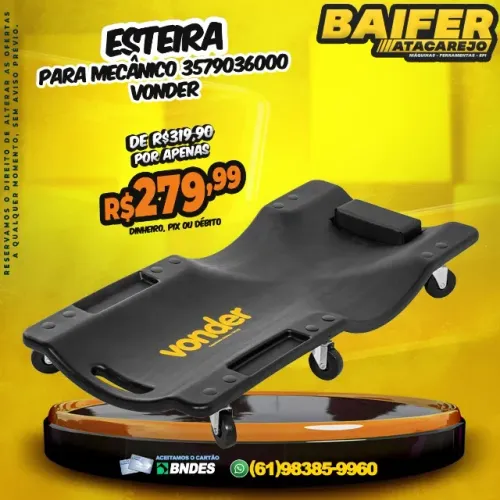 Esteira Para Mecânico * Vonder