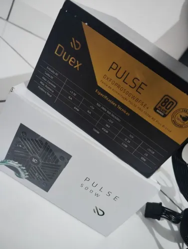 Fonte gamer duex pulse 500w