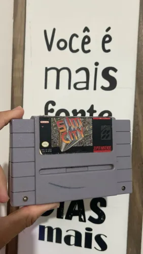 Fita super Nintendo SIM CITY ORIGINAL