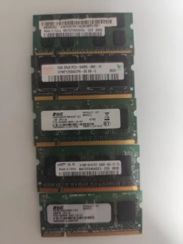 Kit Memoria DDR2 e DDR3 SO-DIMM (notebook)