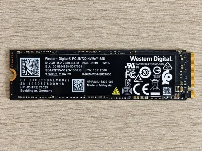 SSD WD 512GB 3300MB/s | Saúde 86-94% | NÃO TROCO