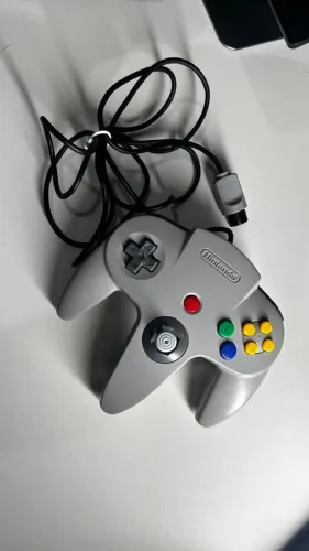 Controle e Fonte Nintendo 64  Originais