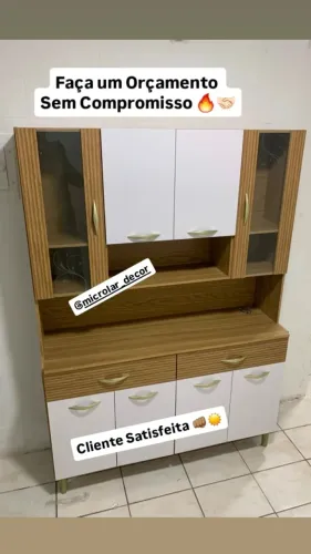 Armário de Cozinha Kit Lindo Novo na Caixa - Entrega e Monta