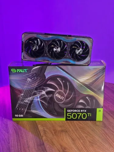 RTX 5070 TI Palit GameRock 16gb (NF + GARANTIA)