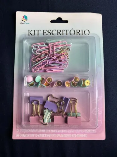 kit escritório interpaper tons pastéis