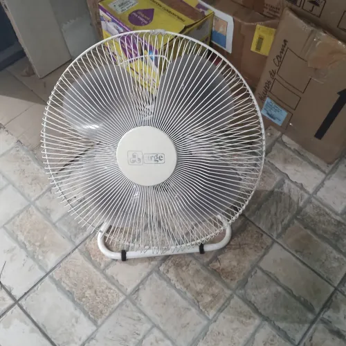 Ventilador de mesa, ARGE, 220/110 V, Branco, 4 pás, 