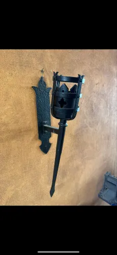 Par de arandelas medievais